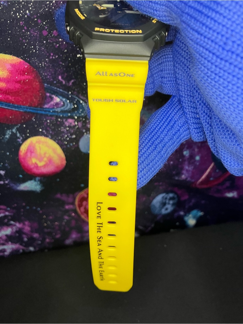 Custom G Shock Collab Yellow and Black Colorway - Picture 5 of 6